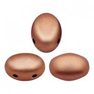 Les perles par Puca® Samos beads Copper gold mat 00030/01780
